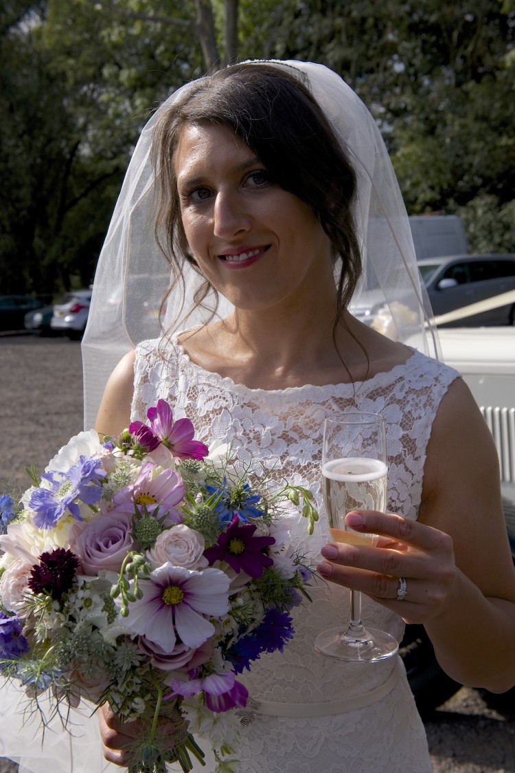 september wedding bridal bouquet