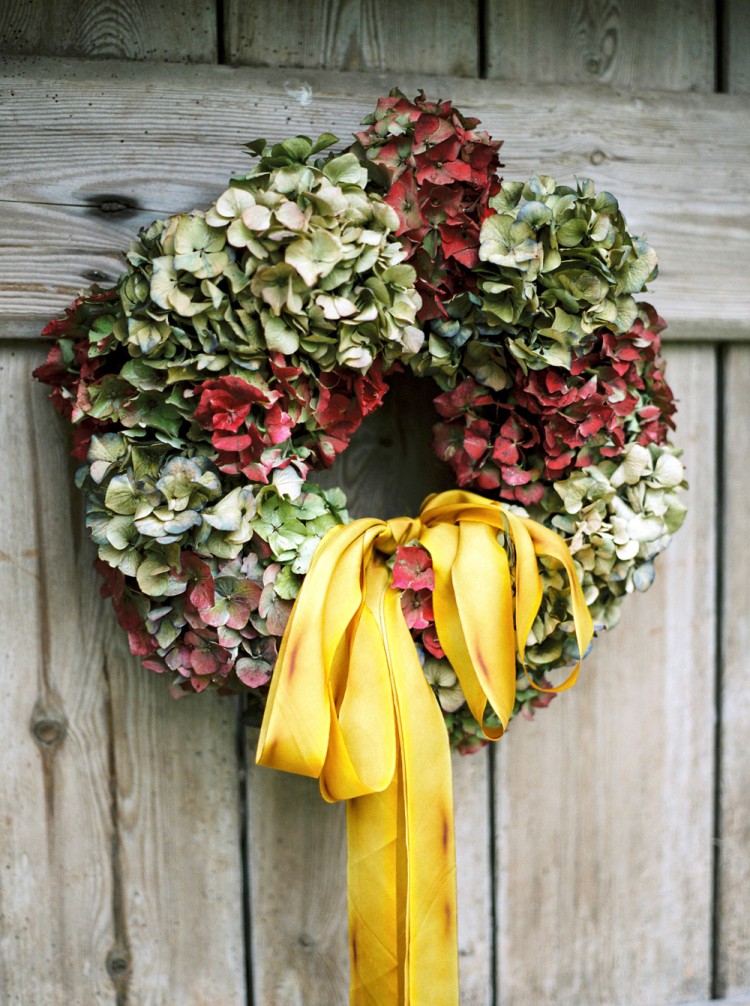 Hydrangea wreath