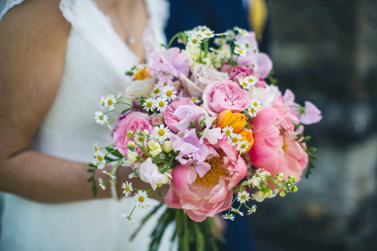 peony bridal bouquet