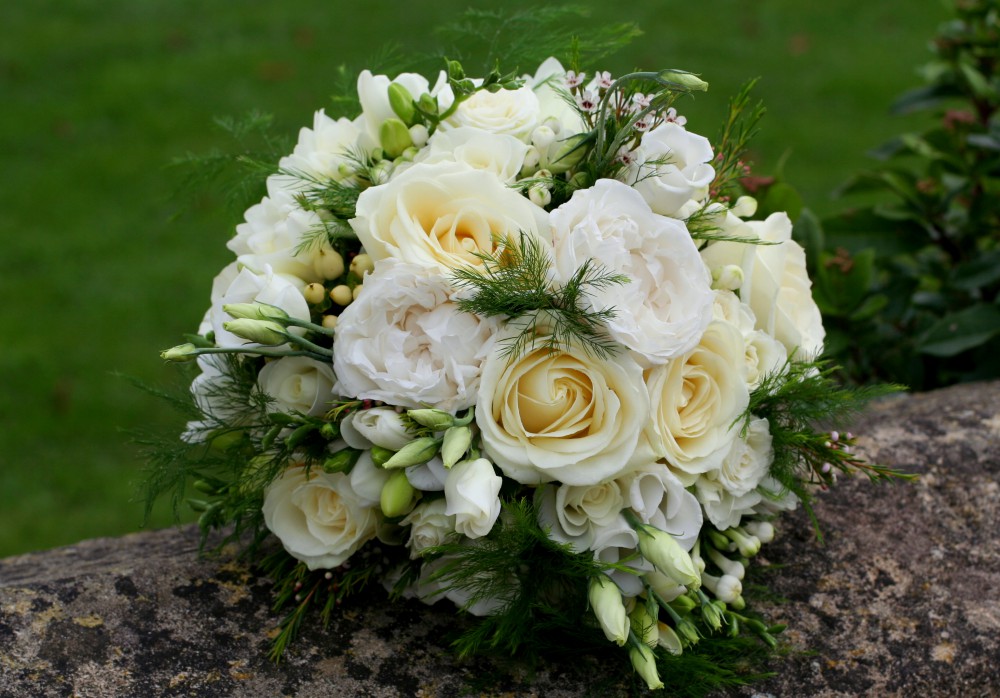classic brides bouquet