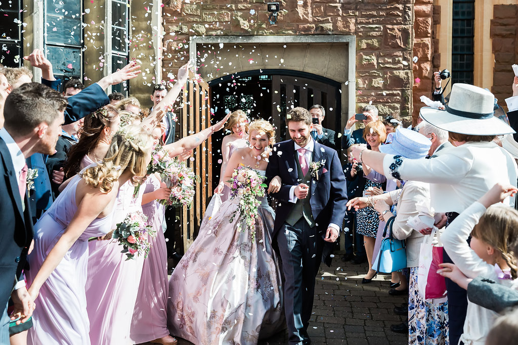 confetti shot by Sara Beaumont Photography